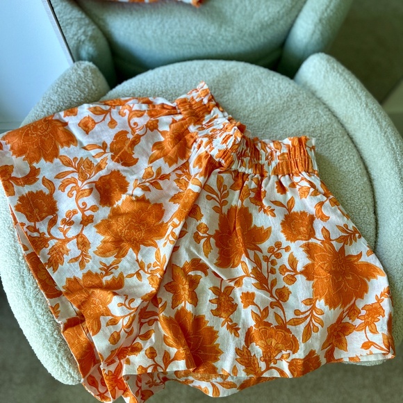 NWT Morton Mac Lora Linen Tunic and Linen Shorts Set - Picture 5 of 5